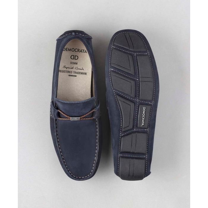 Sapatênis Democrata Denim Shift Couro Preto - Compre online Pixolé Calçados  e Acessórios